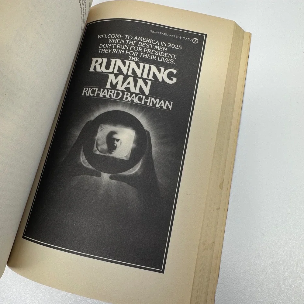 The Bachman Books Stephen King Rage Long Walk Roadwork Running Man Plume 1st‎ Ed